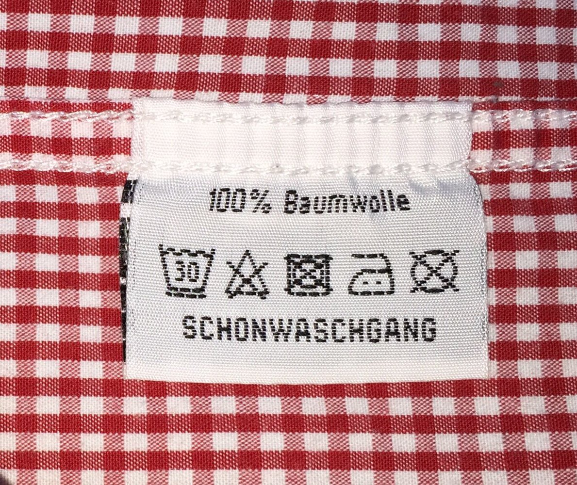 NEU: KAROHEMD Hemd Vichy rot/weiß OKTOBERFEST  Gr. M (39/40)