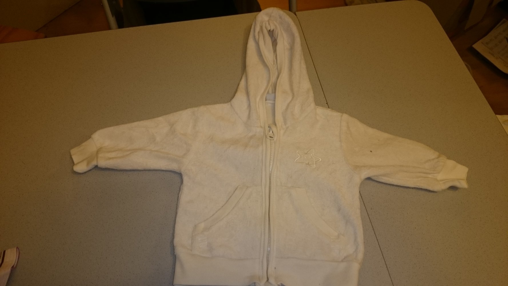 Sweatjacke/Babyjacke Gr 62