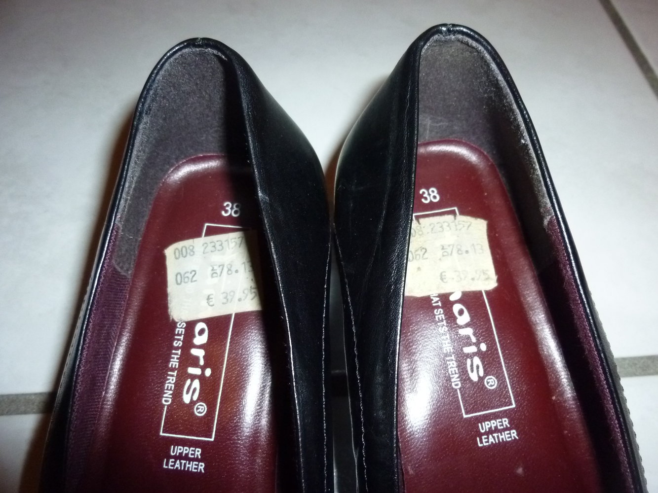 Pumps mit Blockabsatz Gr. 38