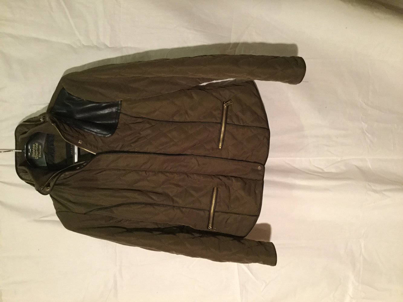 Khaki Jacke von Zara