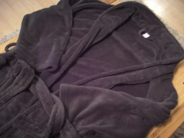 Kuscheliger Bademantel Größe XL