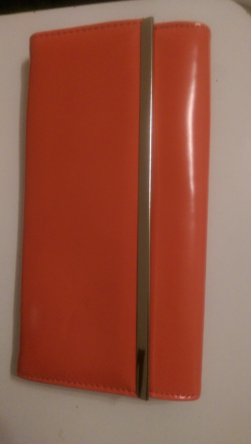 Clutch Abendtasche in korall