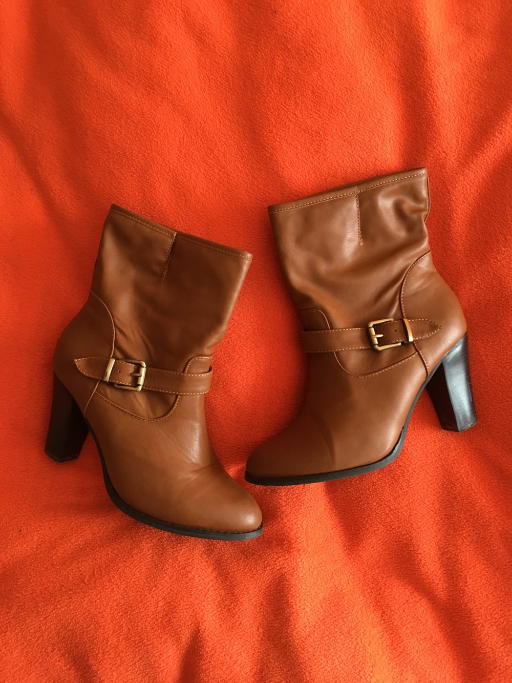 SDS Stiefeletten, cognac/camel, stiefel, Schuhe