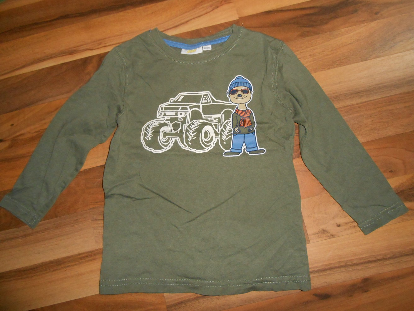 Pulli 98/104 khaki kids