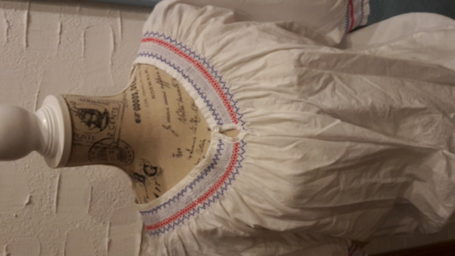 weiße Bluße ethno style 