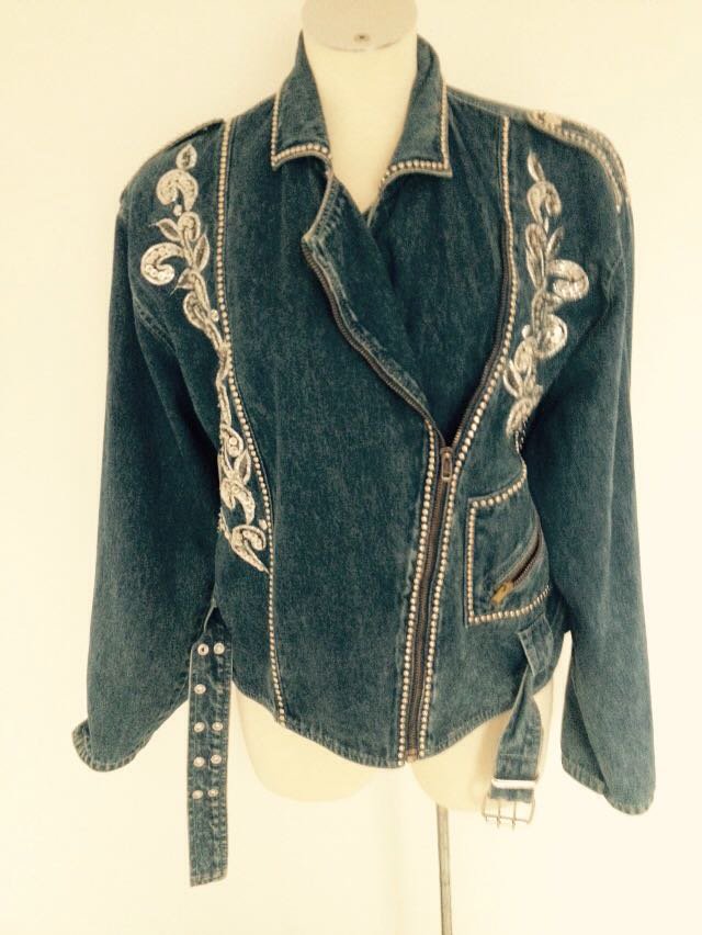 RARITÄT Exclusive Vintage Blogger Jeansjacke 