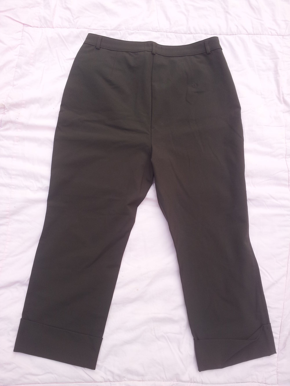 Stoffhose Caprihose MAC braun Gr. 44 /24 NEU 