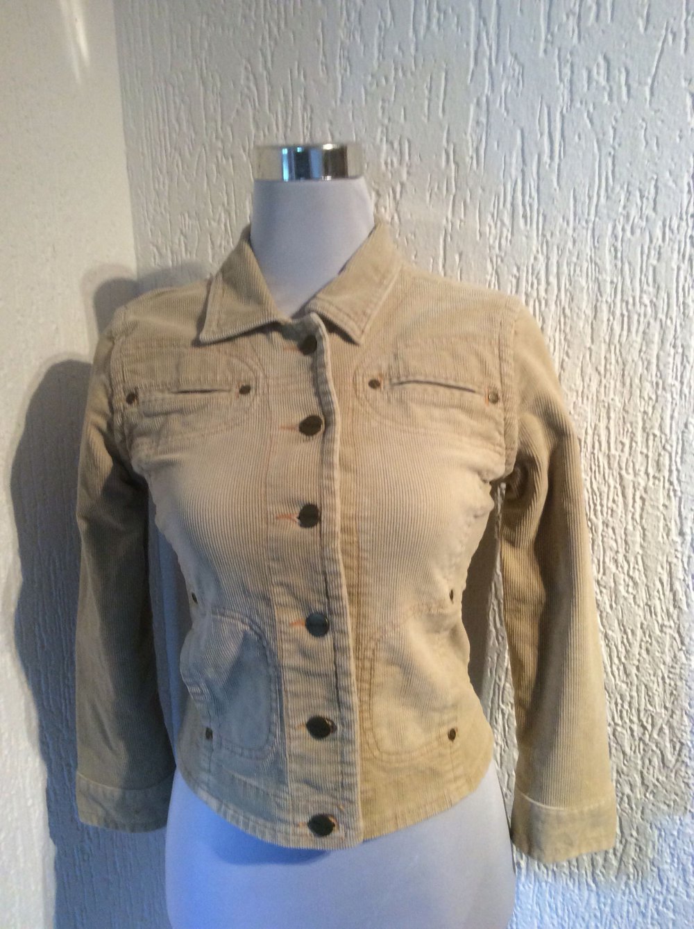 Abercrombie Kord Jacke Damen Kordjacke neu kurzer Schnitt 