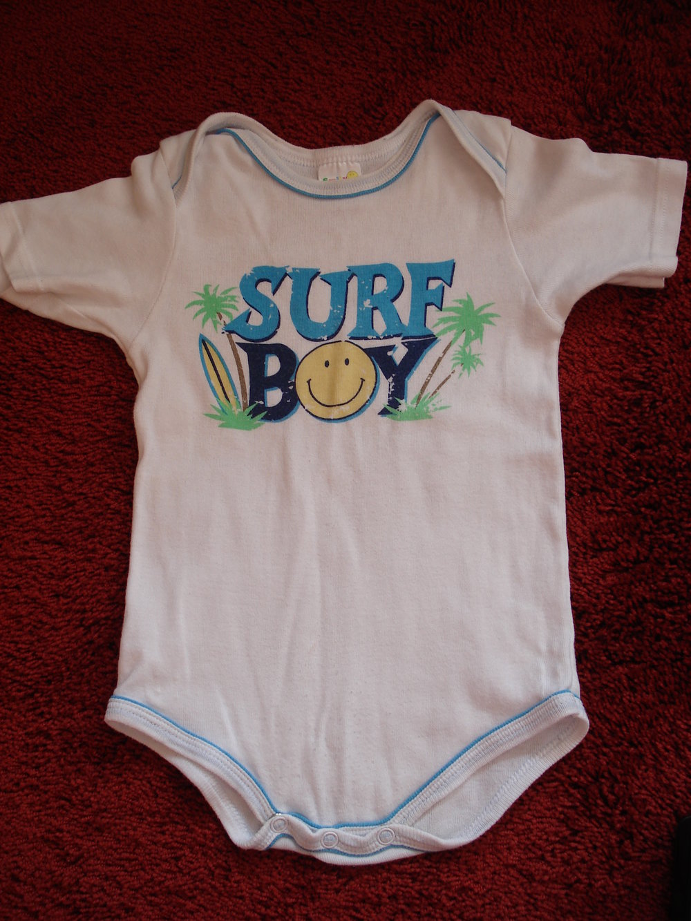 Kurzarm-Body Surf Boy