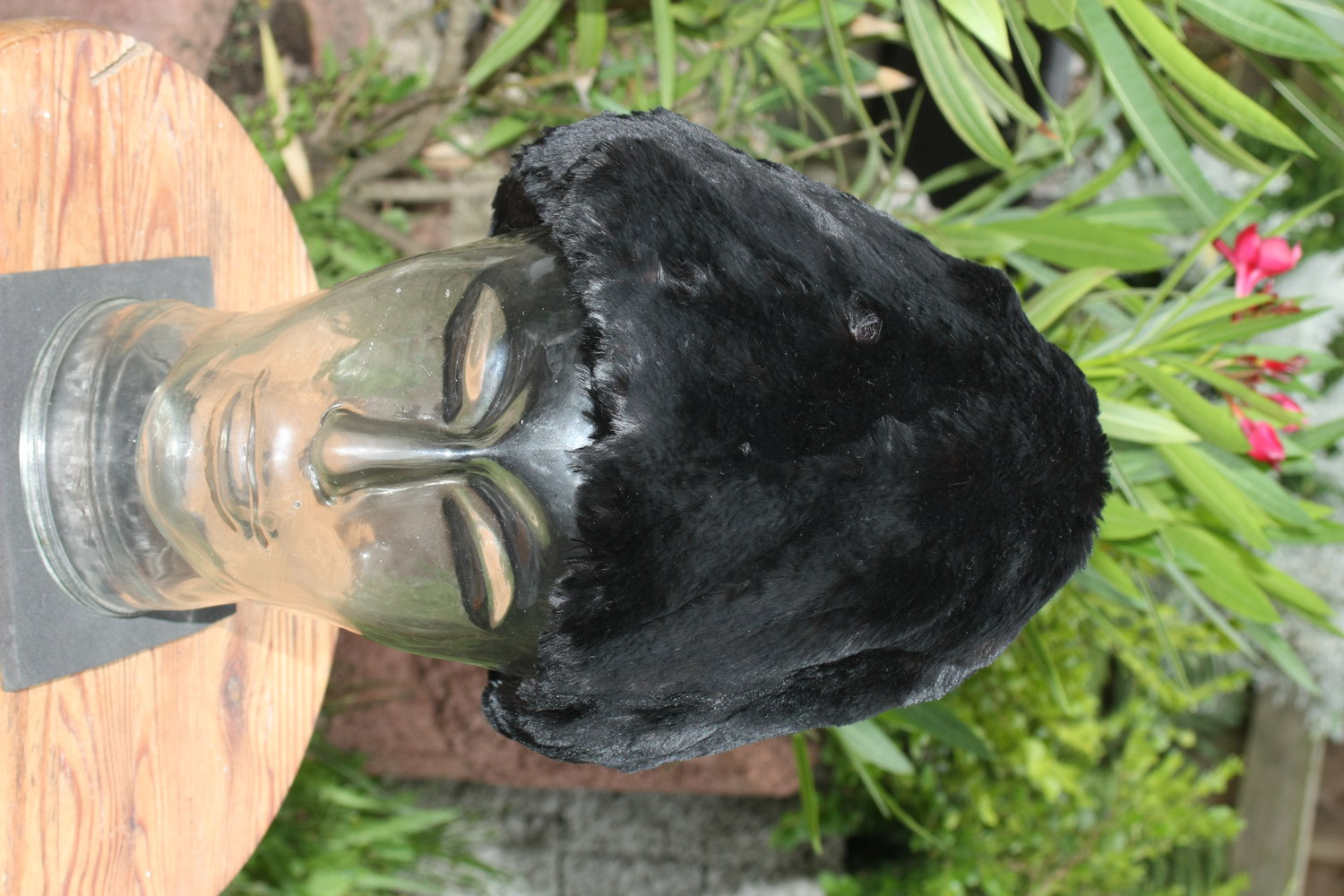 Echt Pelz, Fell, Mütze, Gr. 57