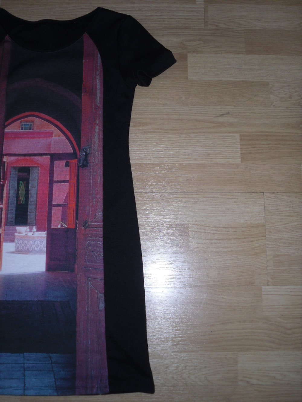 Desigual stretch Kleid kurzarm Gr. S 38 in Top Zustand