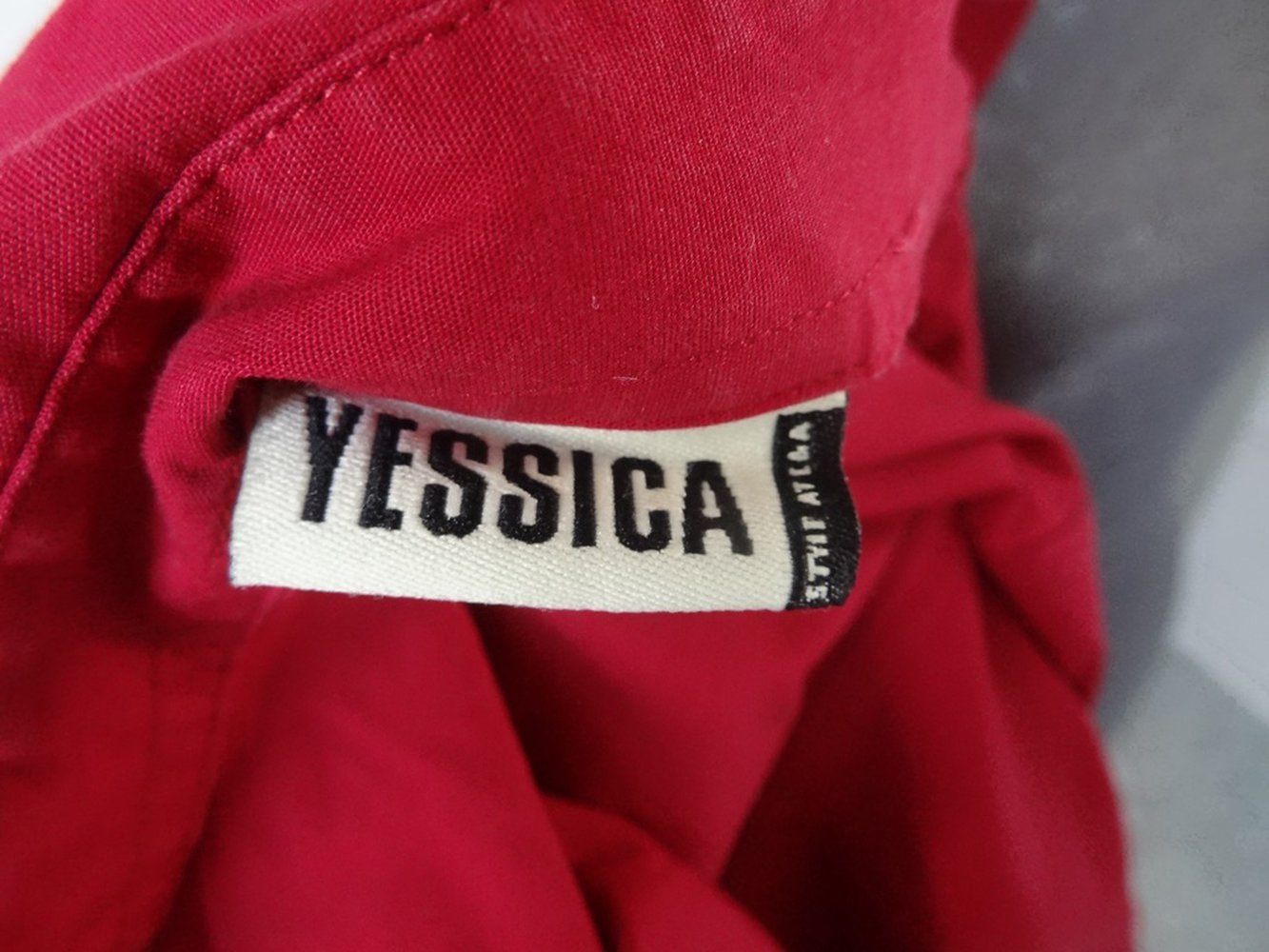 Rote Bluse/ Hemd von C&A Gr. 42