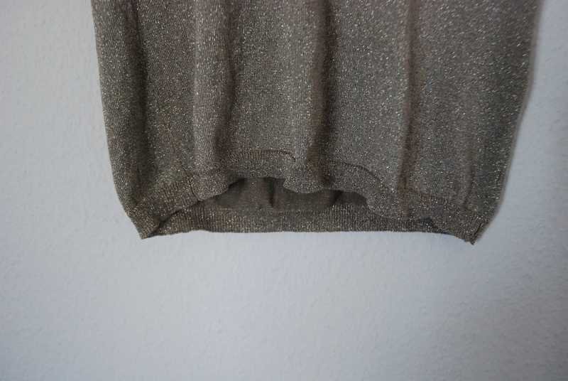 goldsilbernes Seidentop