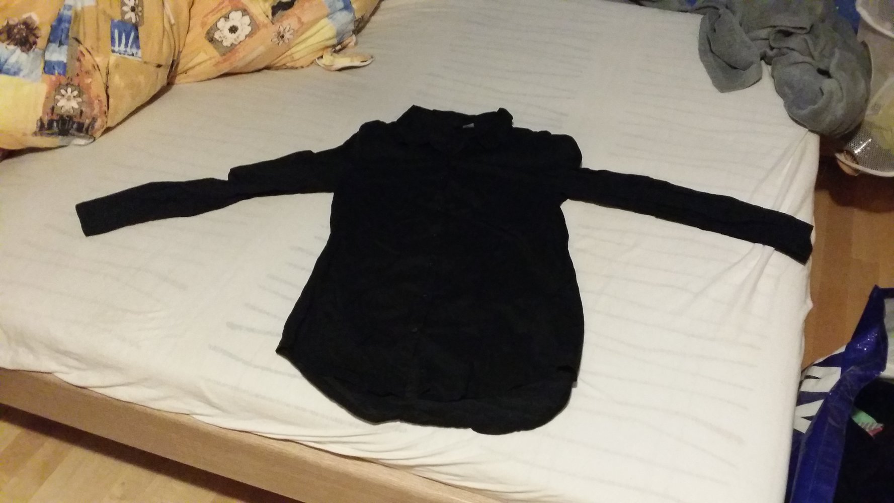 Bluse schick schwarz