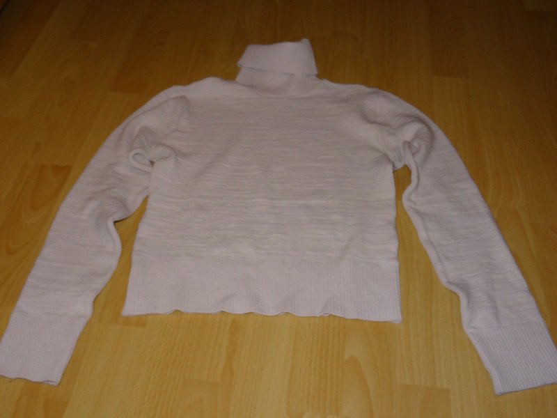 Rollkragenpullover hellrosa Gr. S 