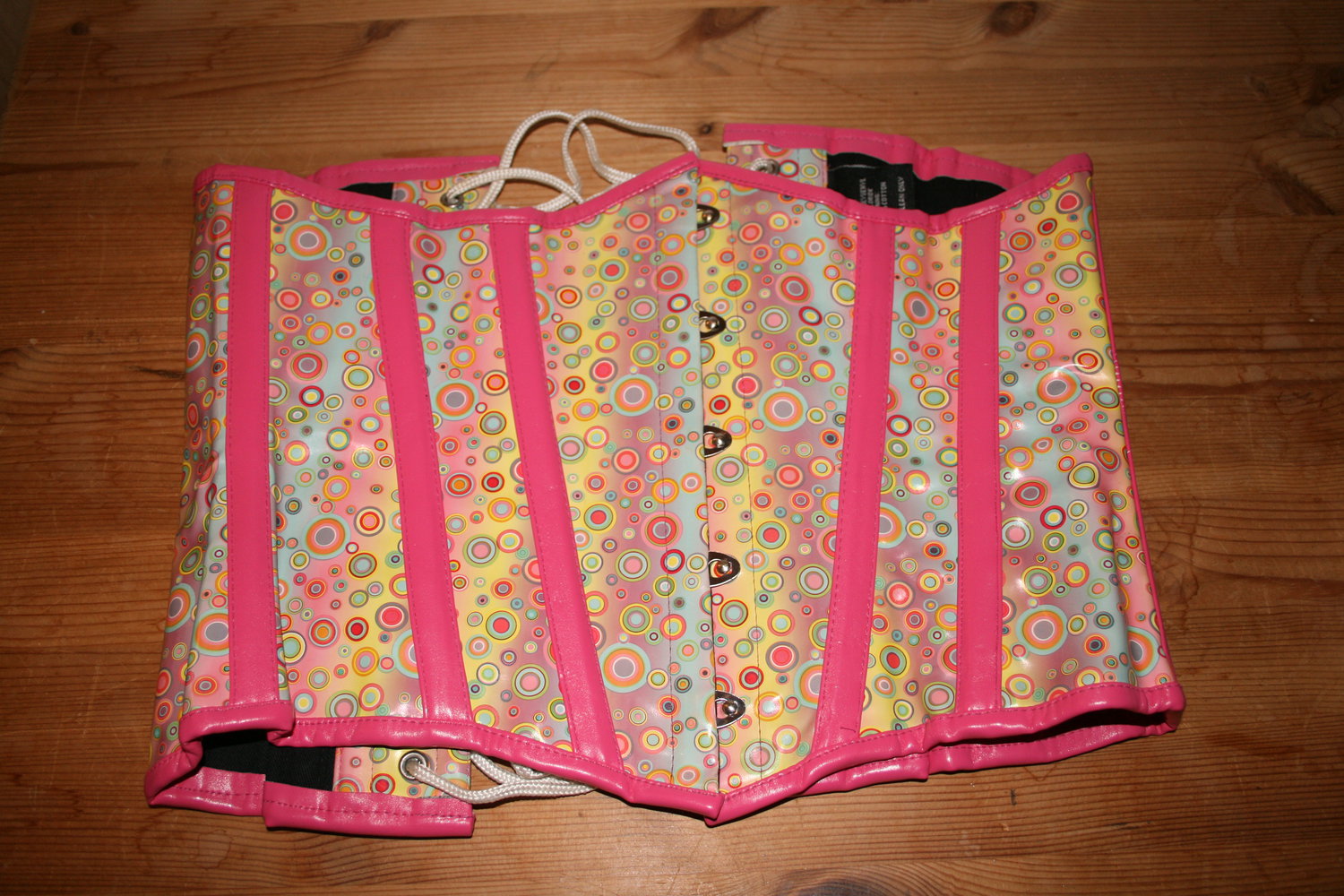 Korsett Schnürkorsett Tallienkorsett Gothic Cyber Emo Kawaii Decora PVC