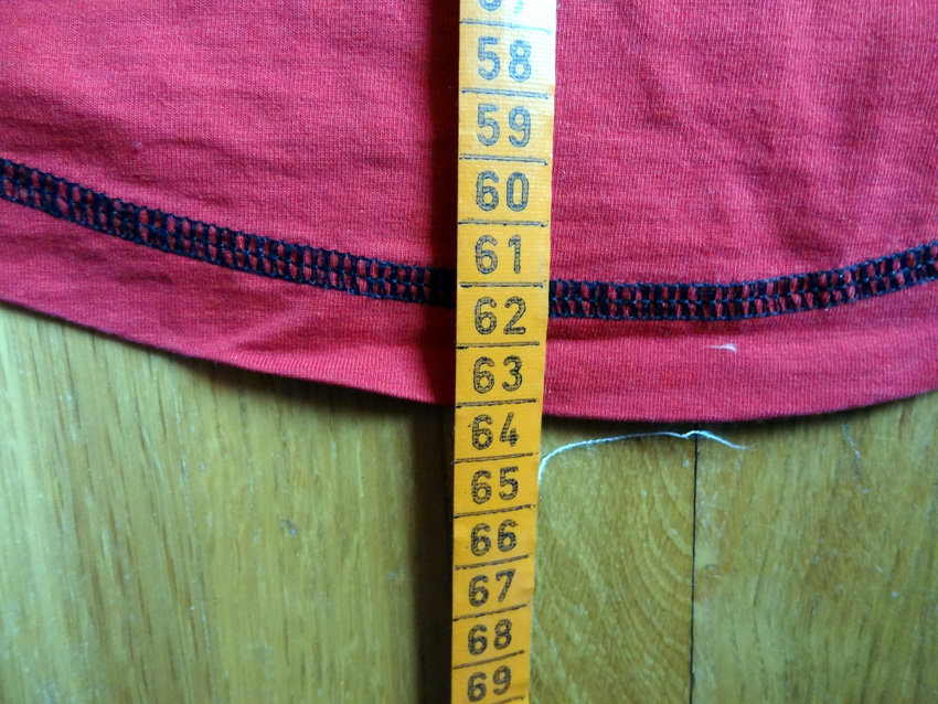 Flaming Star Shirt Gr. L M 38 3/4-Arm rot schwarz Rockabilly Punk Rockabella