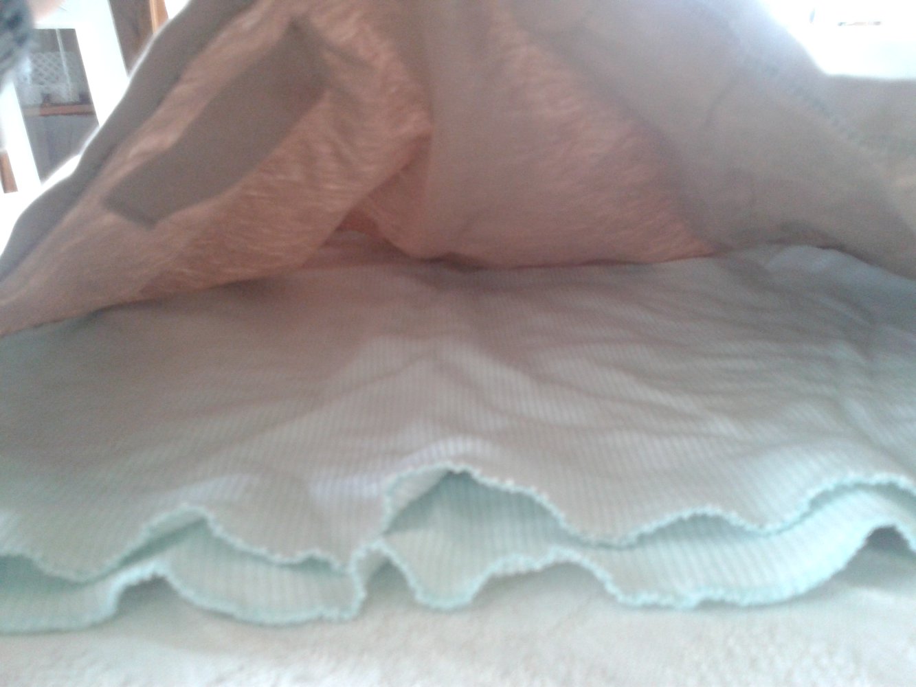 T-Shirt braun türkis süß