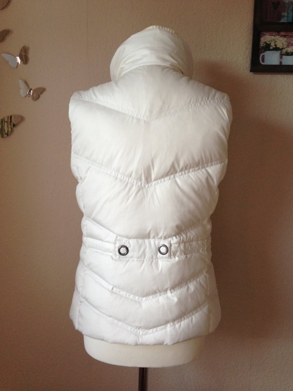 EDC Esprit Daunenweste weiß