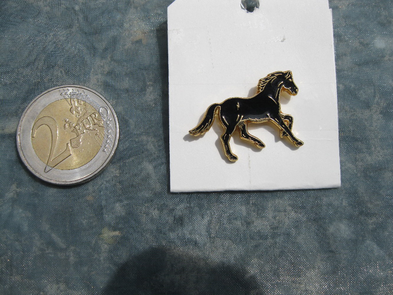 Pferd Anstecker Pin Brosche 