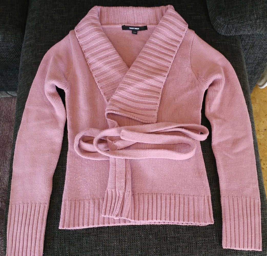 violette Strickweste Tally Weijl