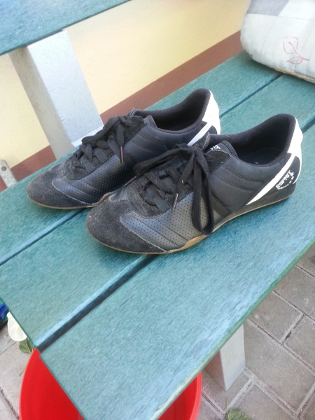 Schuhe schwarz weiß Esprit