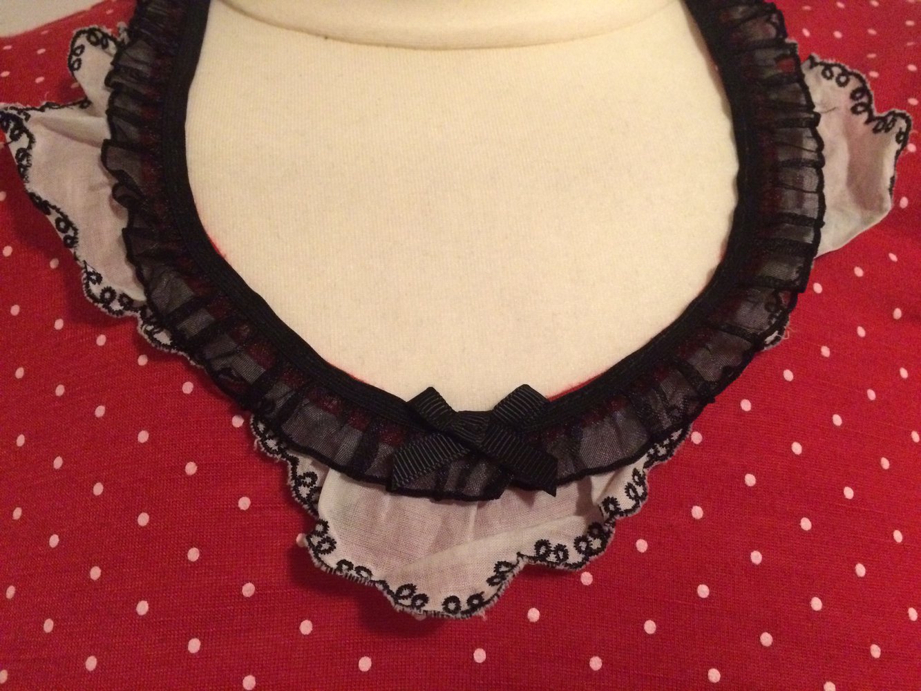 Küsten Luder Nellie Vintage Collar Polka Dots