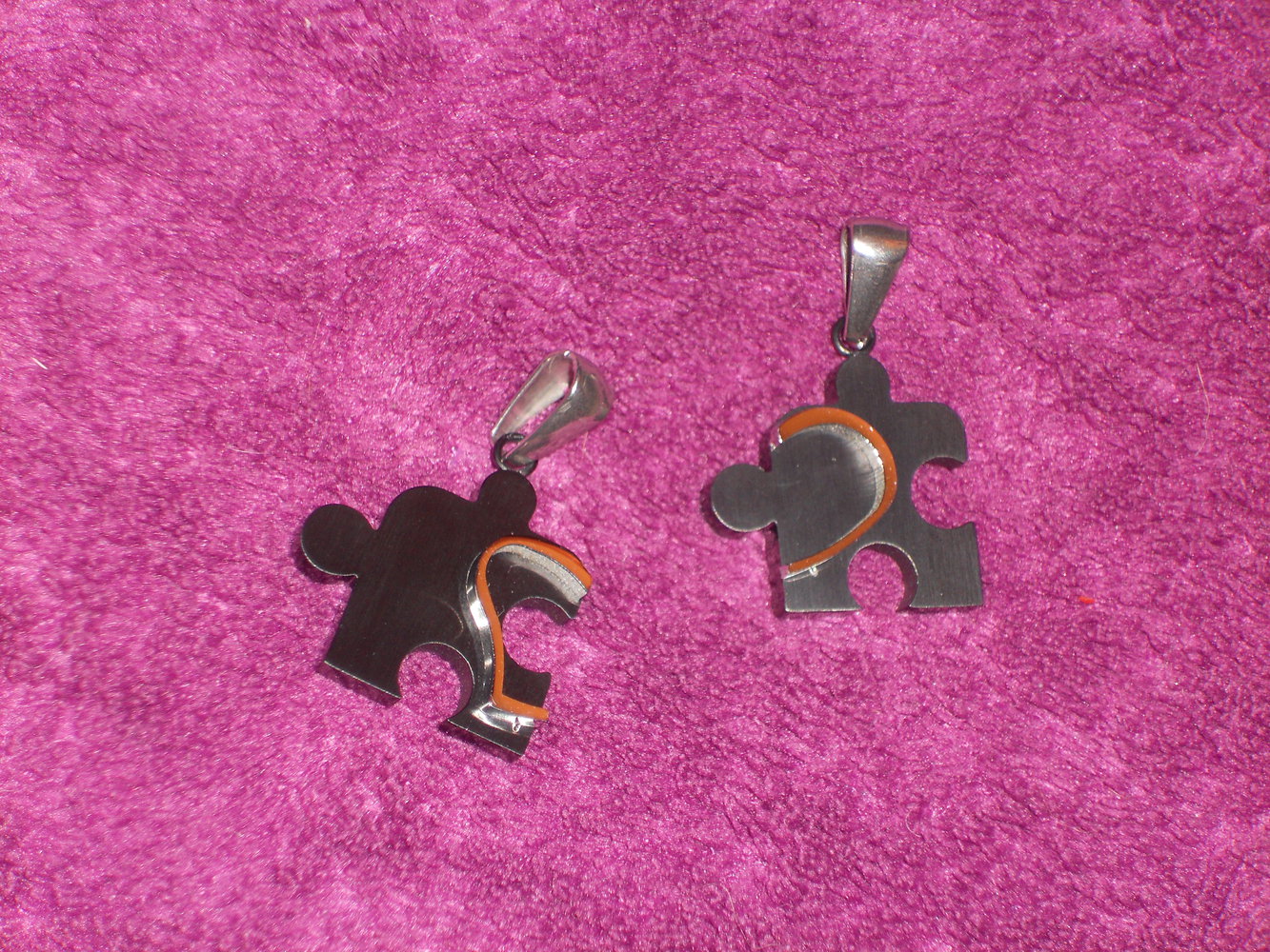 Sehr süße Puzzle Ketten Anhänger