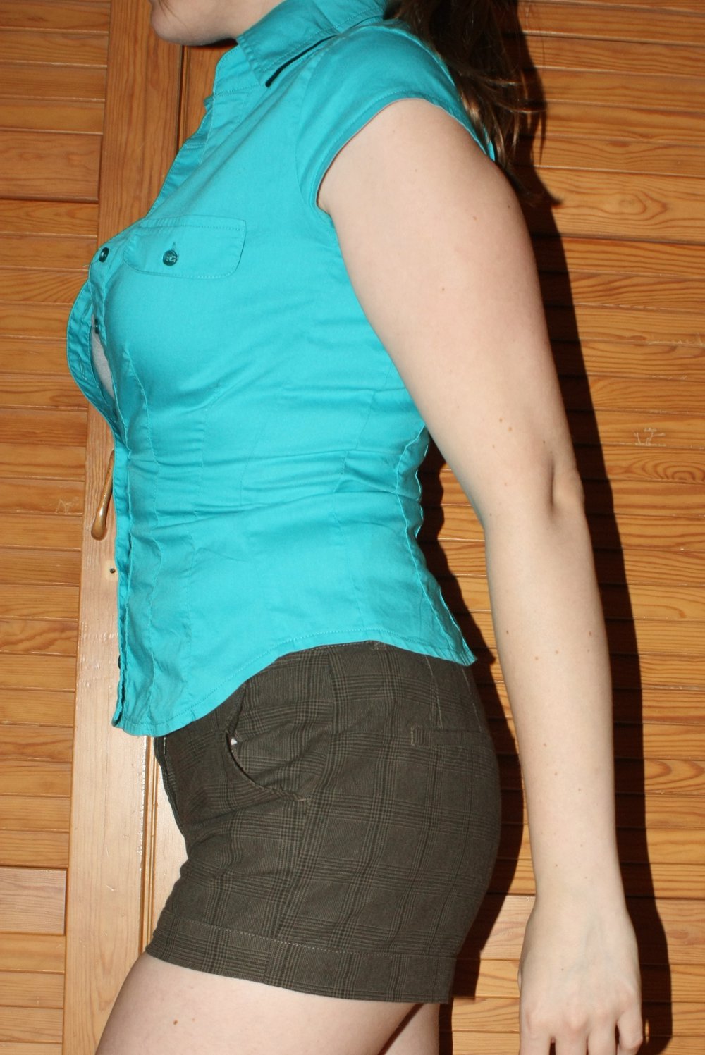 Türkise Bluse, Orsay, Gr. XS