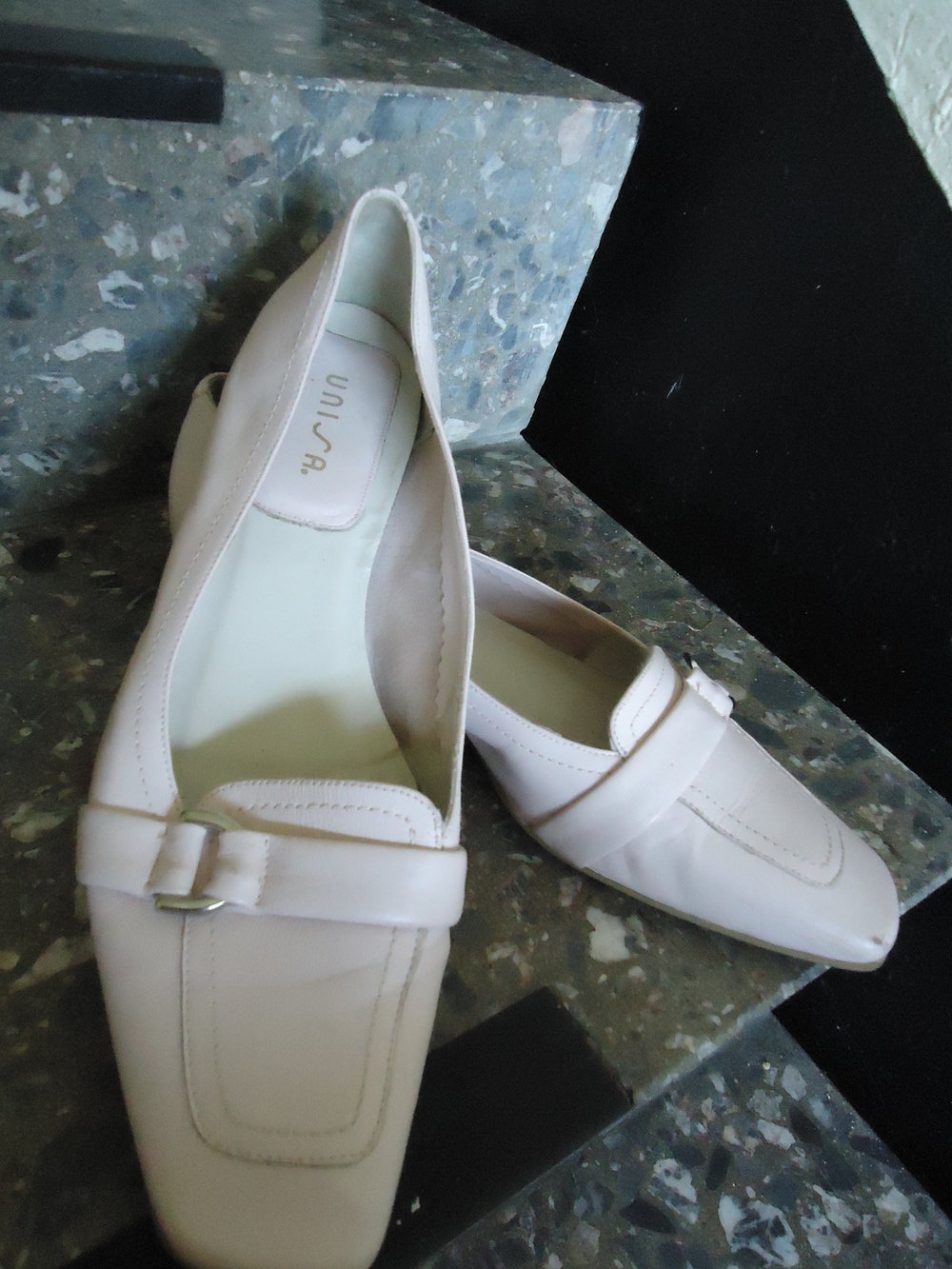 Leder Ballerina in rosa. Hübsch und bequem den ganzen Tag