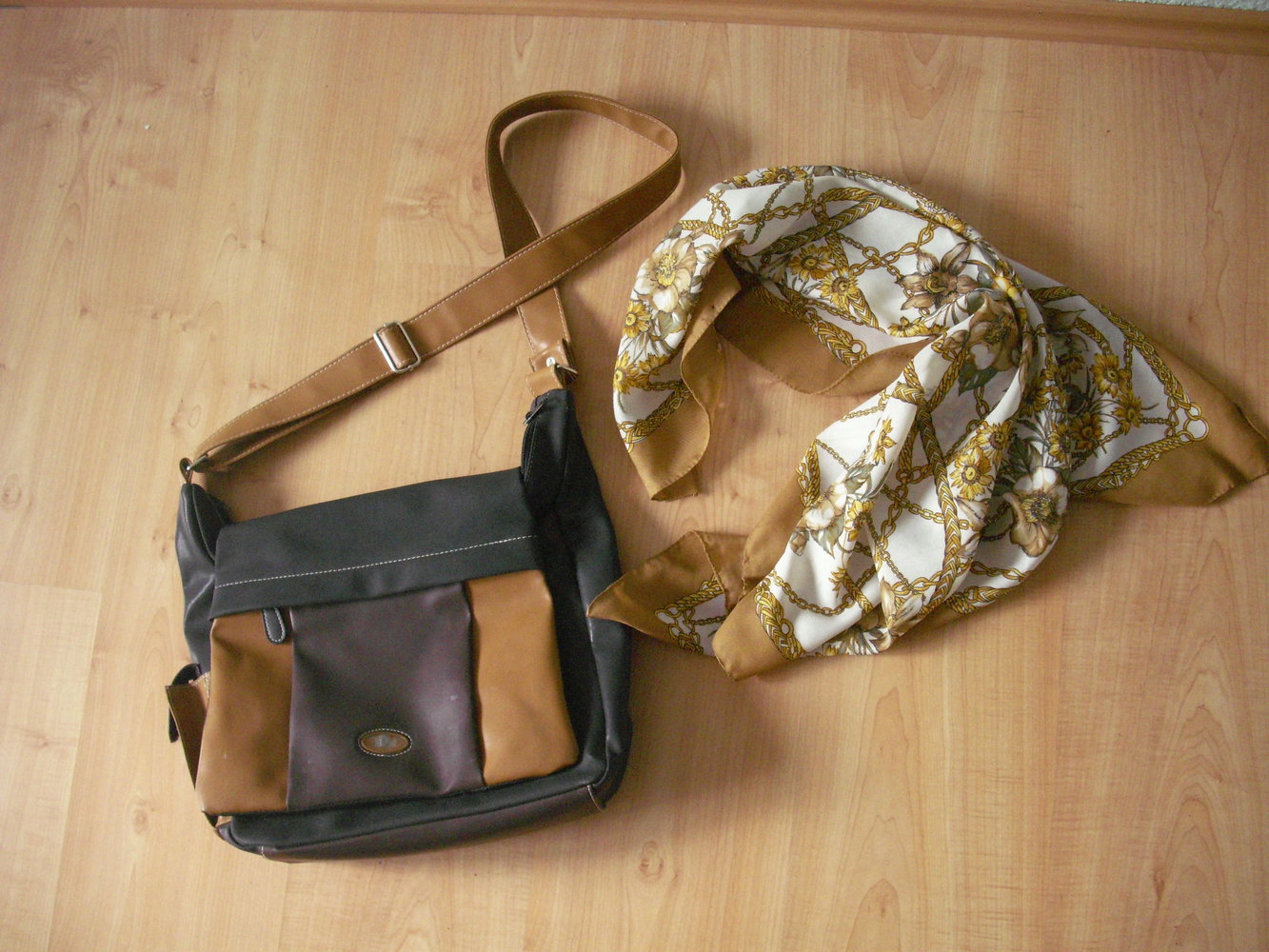 College Tasche, Umhängetasche, Vintage London, Shopper braun, Kunstleder, Tasche, Buisiness, Klassisch Old Scool Look