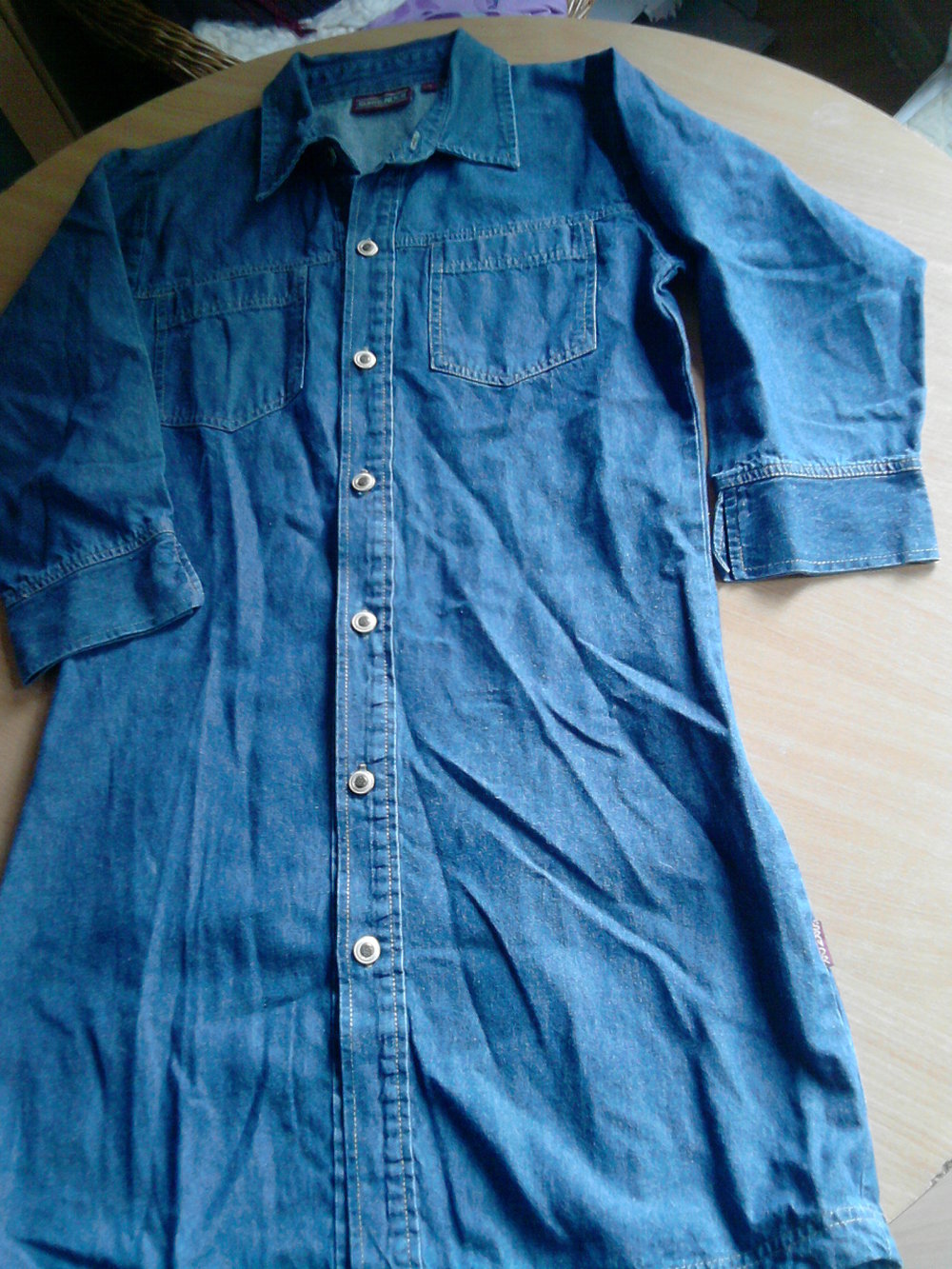 Jeanskleid Gr.S Kleid hemd SURRENDER