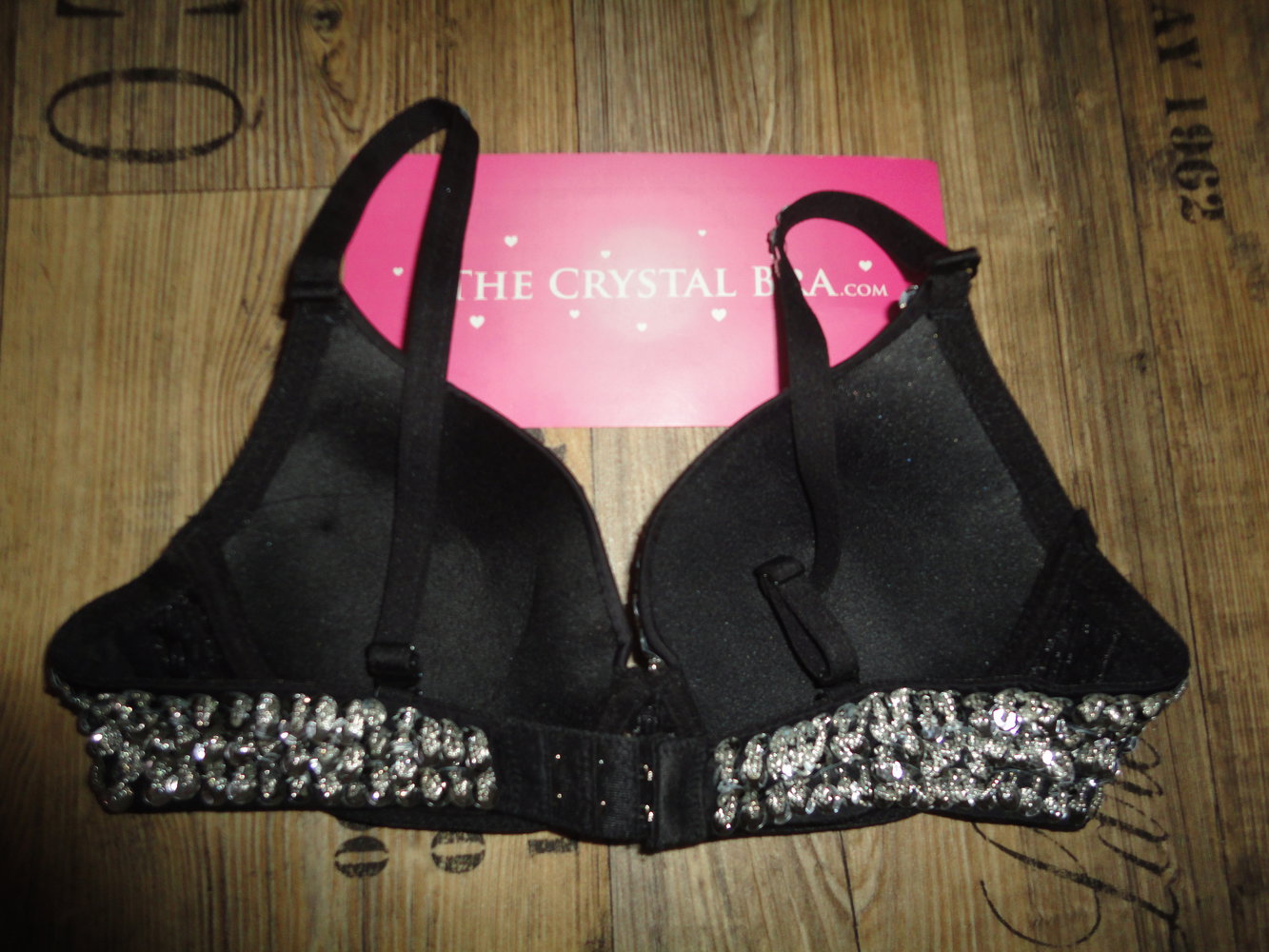 NEU ungetragen The Crystal Bra BH Strass Glitzer Gr. 70B