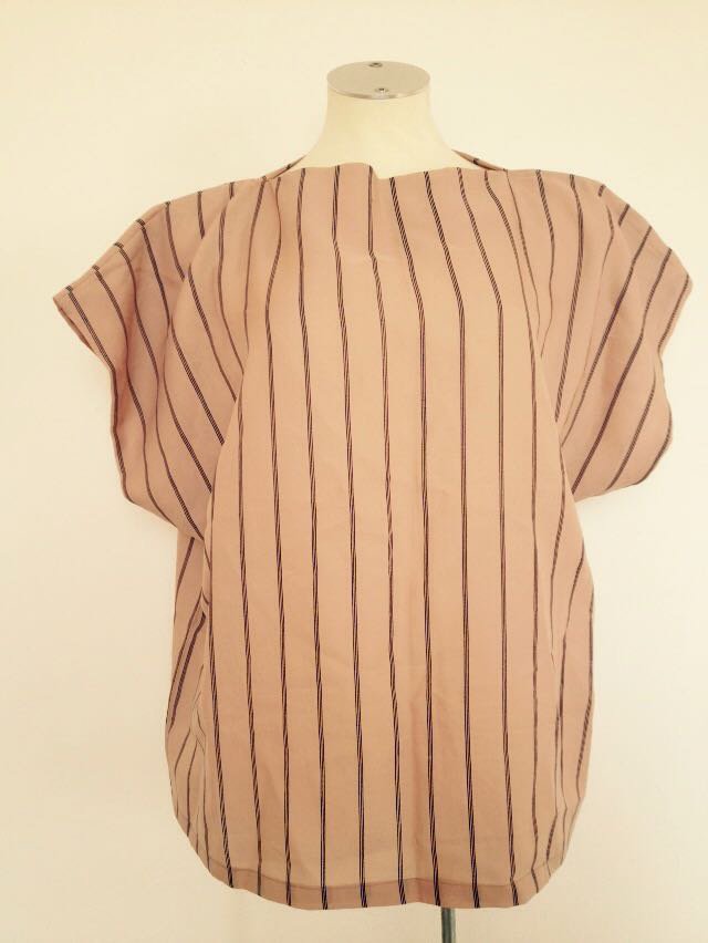 Elegante Schlichte Vintage Bluse 