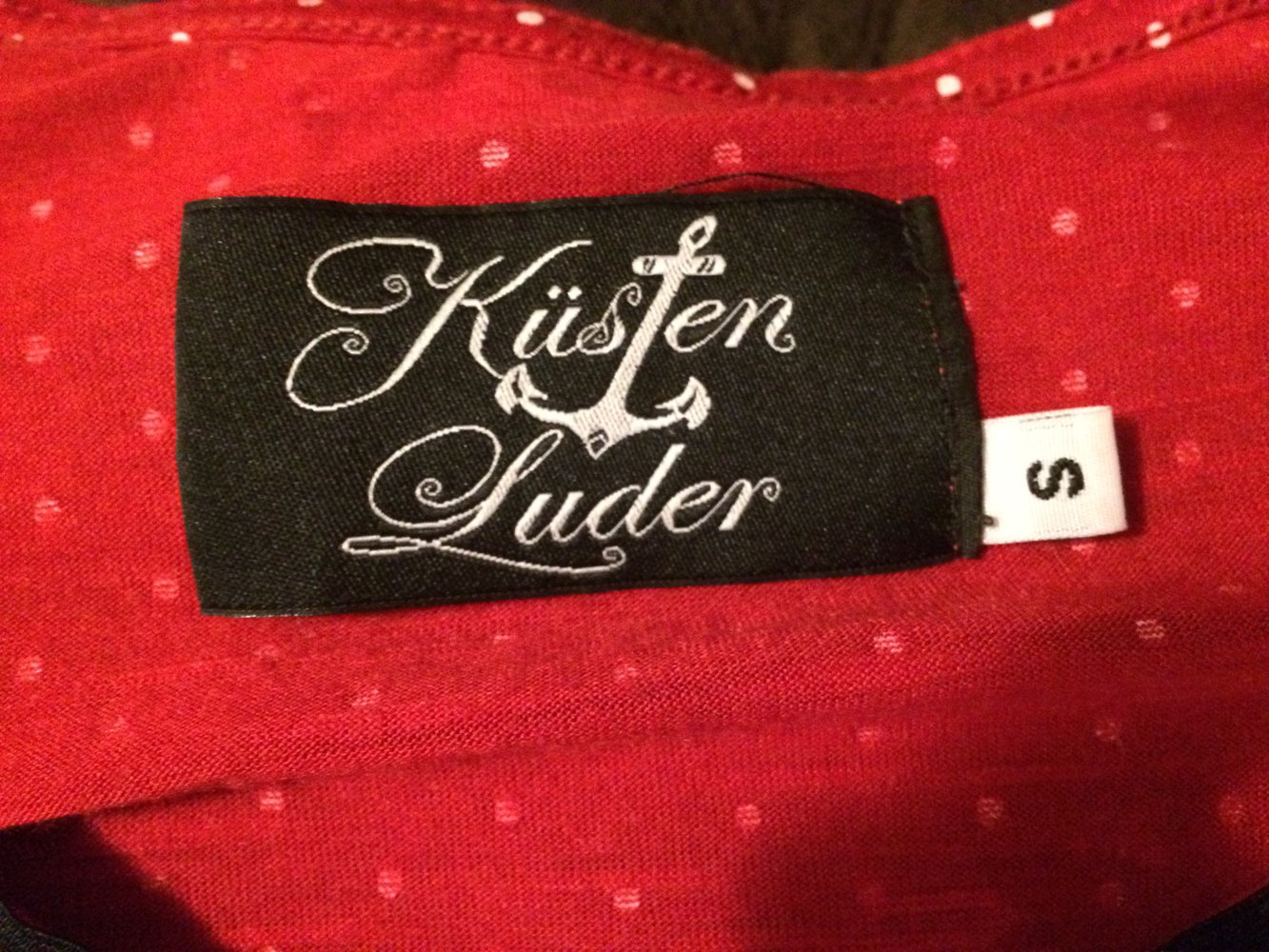 Küsten Luder Nellie Vintage Collar Polka Dots