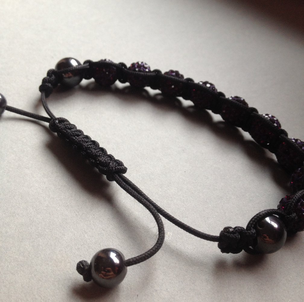 lilanes Glitzerarmband (Größenverstellbar)