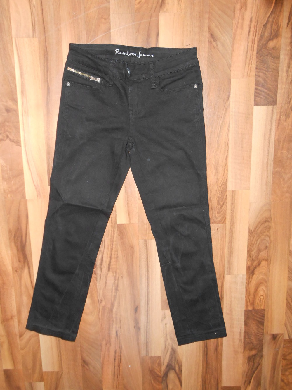 Jeans Röhre schwarz Remixx Jeans 36