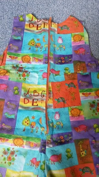 süsse latzhose overall DIY Unikat Farbenfroh