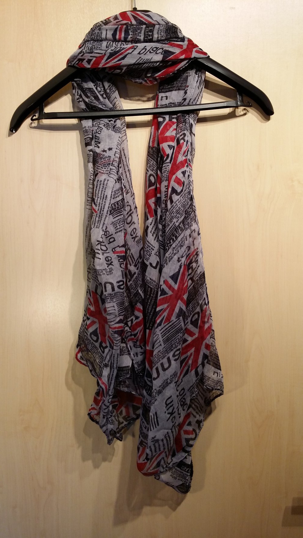 Schaltuch gebraucht - Britische Flaggen