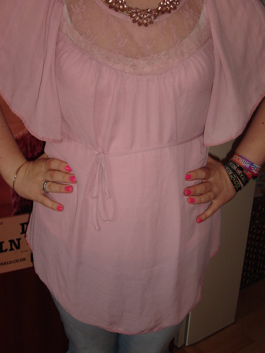 H+M Mama Bluse Größe 40