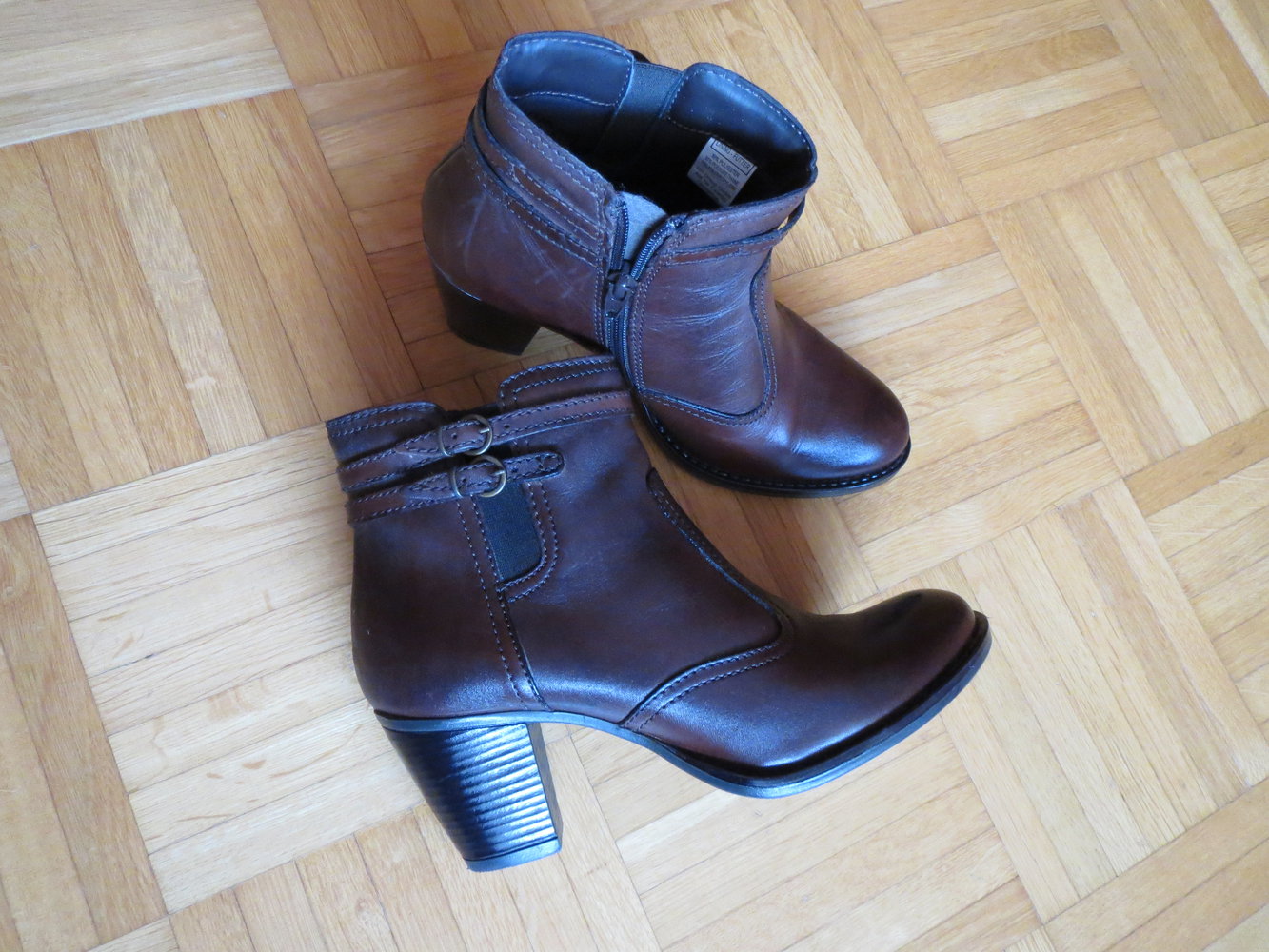 Stiefeletten, Gr.37, braun