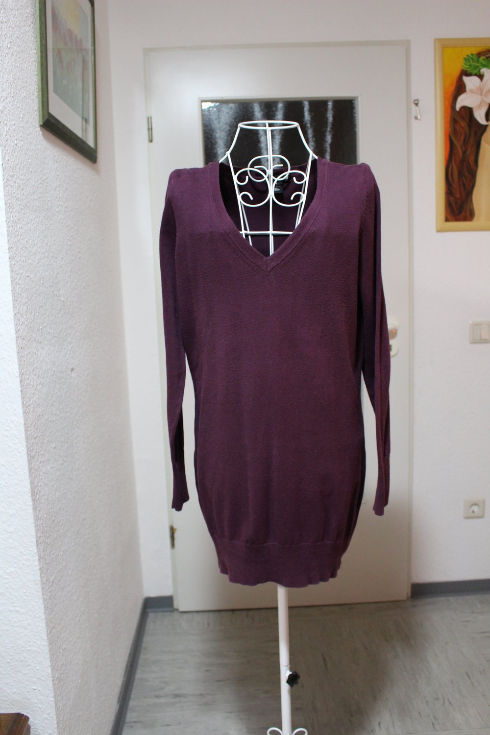 347. Langer Pulli/kurzes Kleid von H&M, Gr. 40/M