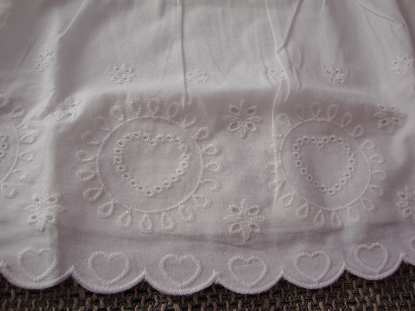 Weißes Kleid Größe 74