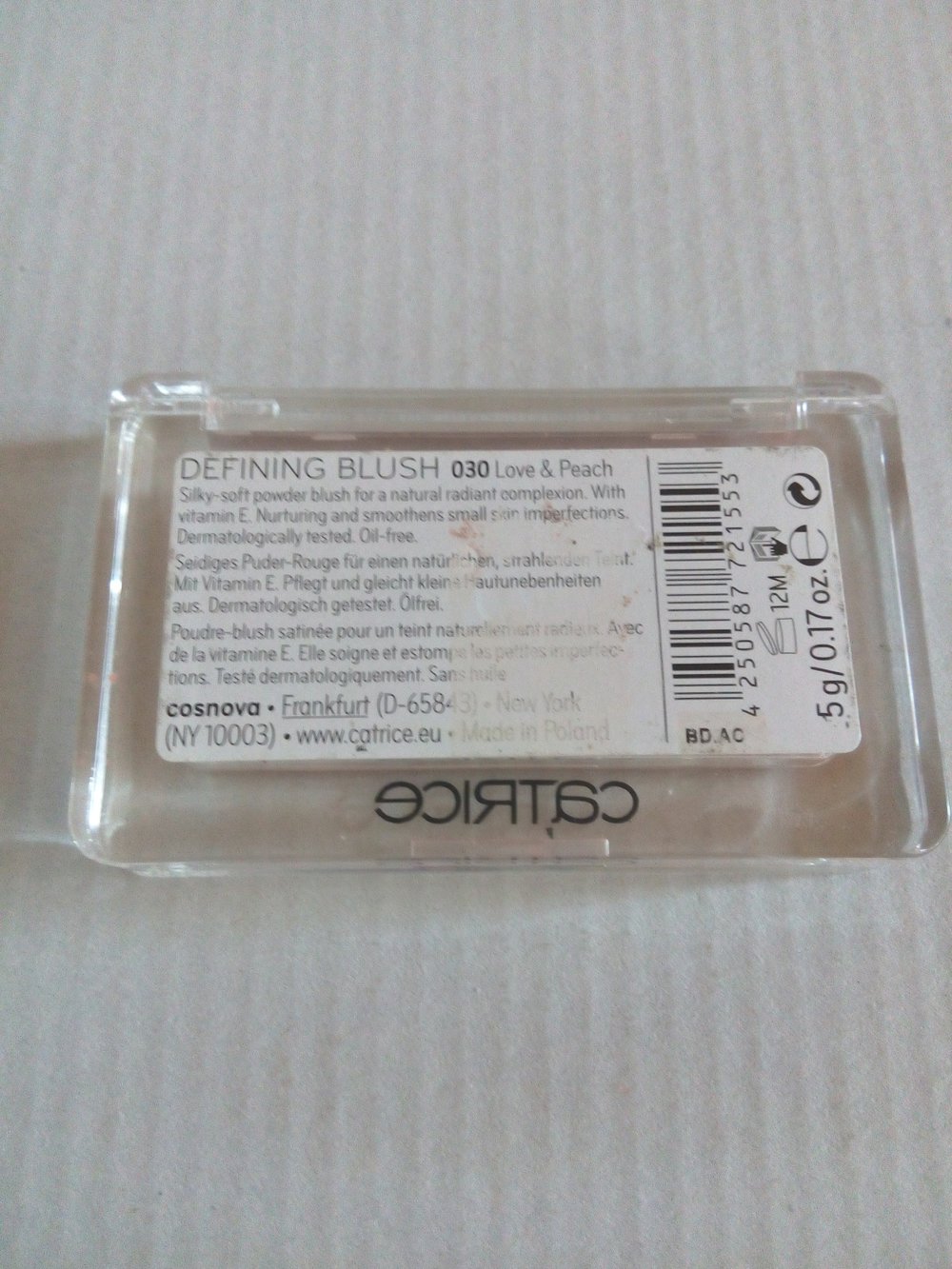 CATRICE Defining Blush - Love And Peach 030 | NEU