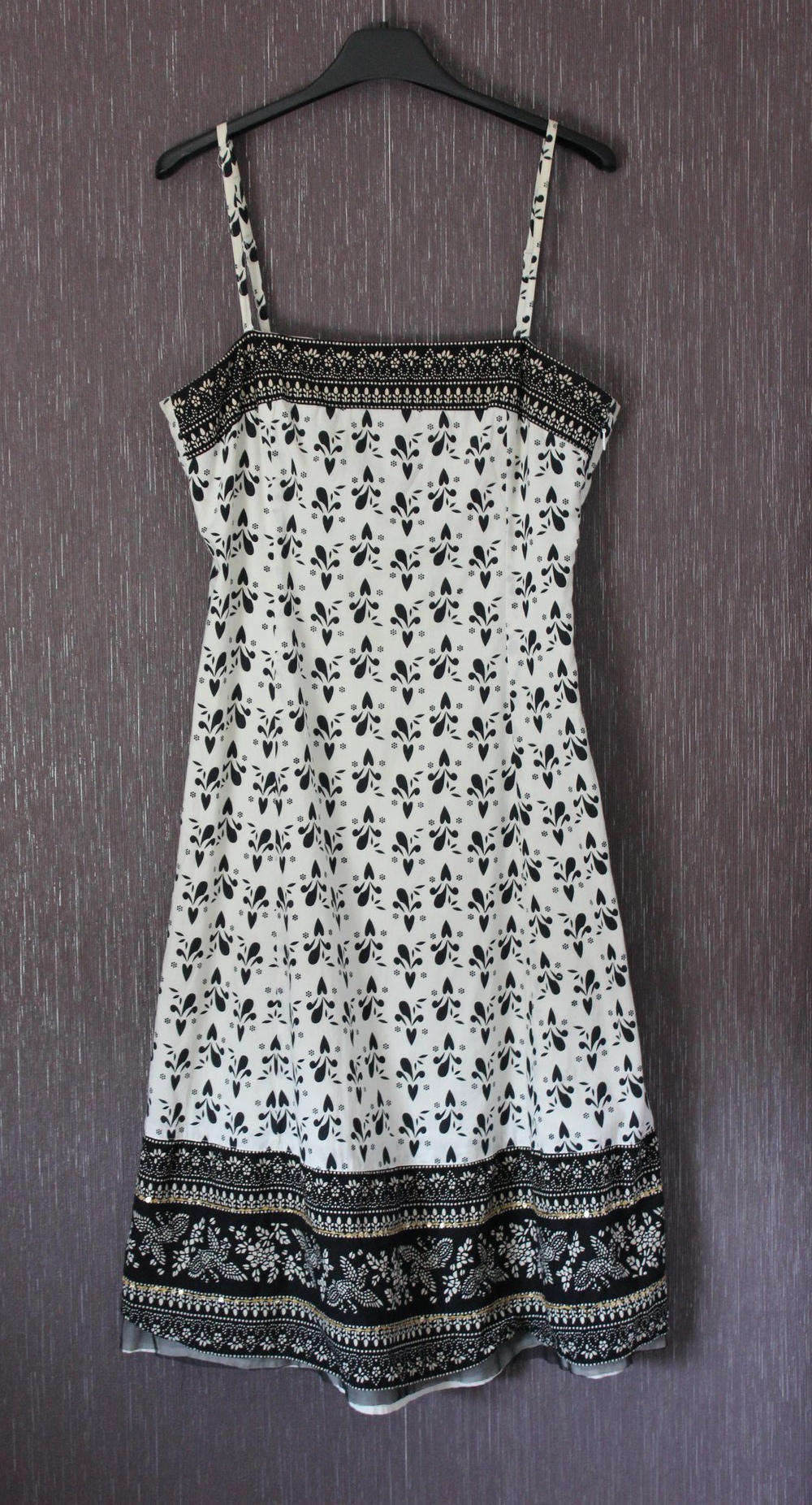 sommerliches A-Linien Kleid