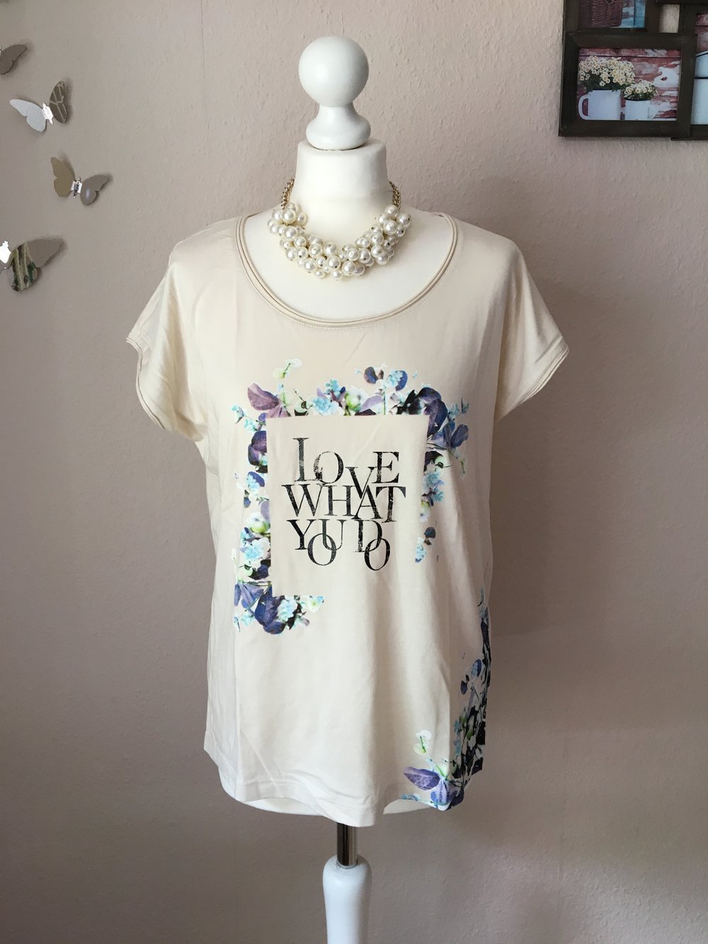 Esprit Shirt mit Blumen