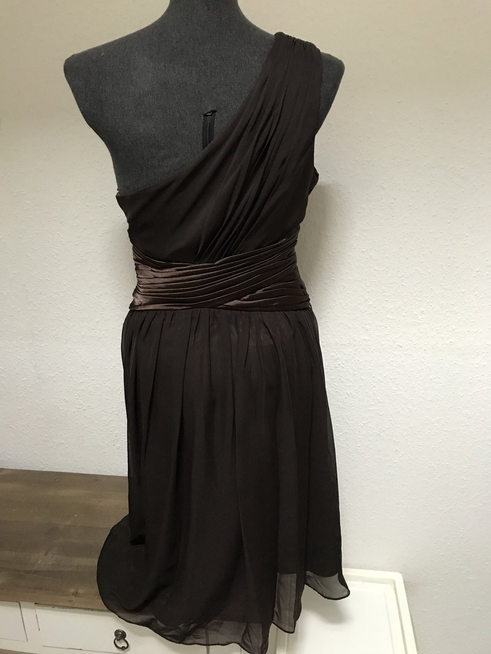 !!Neues!! Astrapahl Damen Cocktailkleid One Shoulder, Knielang -ungetragen-