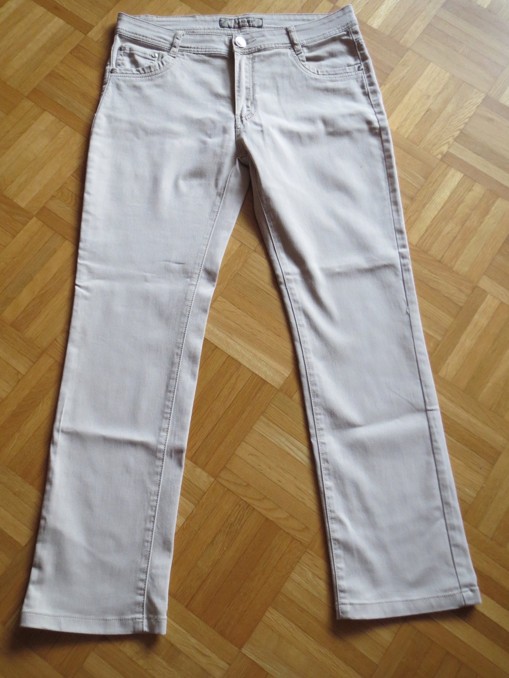 Jeans, Gr.42/M, beige