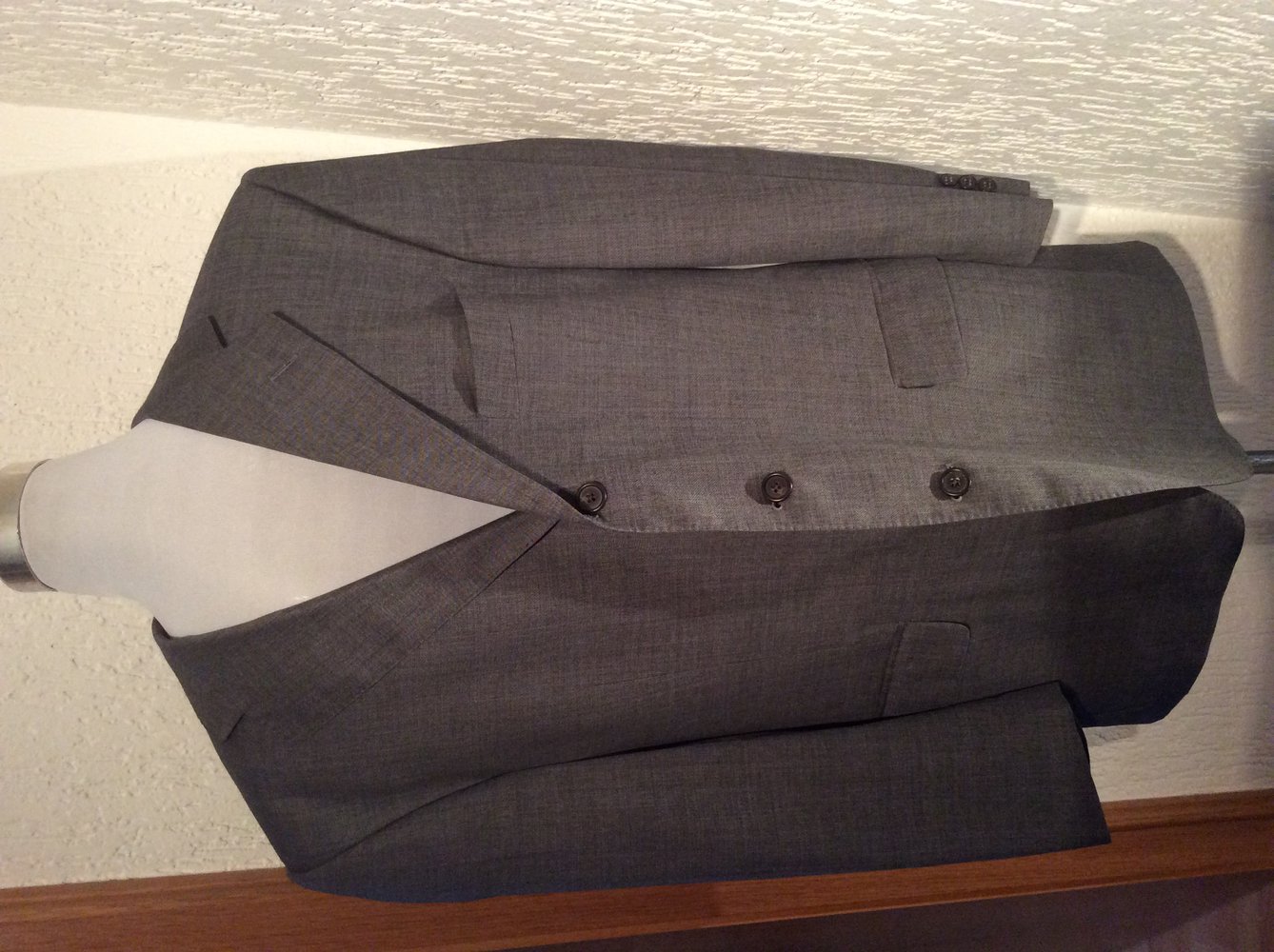 Uli Knecht  Sakko Blazer Jackets Größe 50 neu 100% pure wolle grau