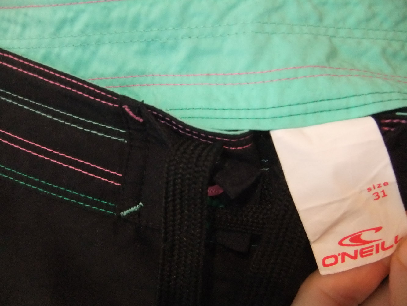 Damen Schwimm Shorts O`neill schwarz Bikini Surfen Gr. 40 L 